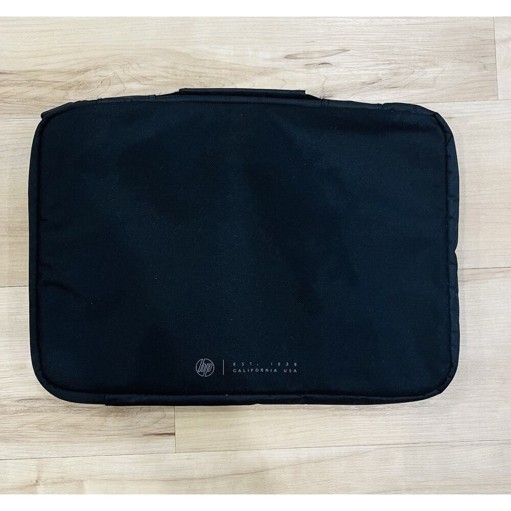 HP Black Slim Protective Up To 14.1 inches 1 Pocket Laptop Sleeve